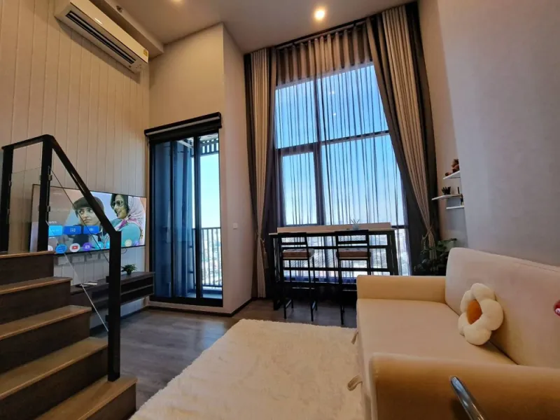 ขาย ให้เช่าThe ORIGIN Plug and Play Ladprao - Bangkapi 1 Bedroom ห้อง Duplex ชั้นสูง วิวดี อย่าพลาด