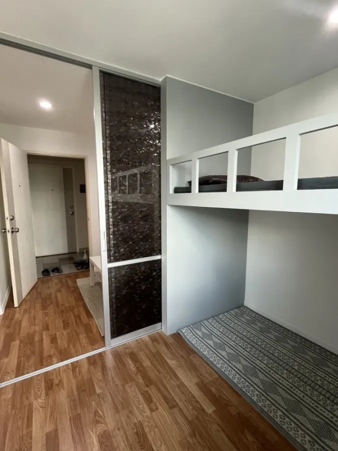 For sale, for rent, Lumpini Ville Nakhon In-Riverview, high floor, good view, fully furnished, hurry and reserve now.