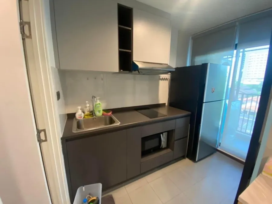 Condo for sale, rent, The Excel Ladprao-Sutthisan Partition room is private. Fully furnished + electrical appliances
