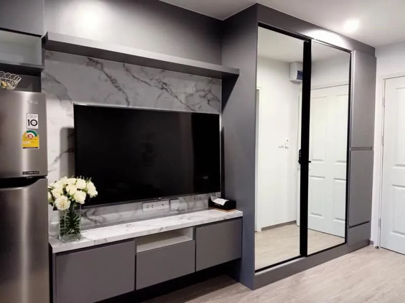 Condo for rent, Regent Home Sukhumvit 97/1, beautiful room, fully furnished, convenient transportation, near bts, move now, don't hesitate