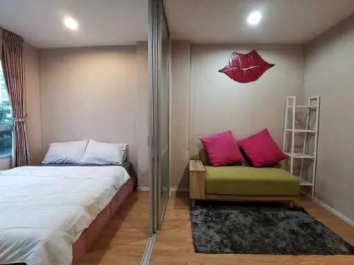 Condo for rent! Lumpini Ville On Nut-Pattanakarn, 3rd floor, Building A2, fully furnished, ready to move in! Reserve now!! images