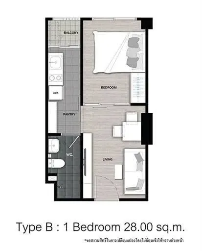 ขาย Niche ID Sukhumvit 113 ชั้น 7 ห้องอยู่ใกล้พื้นที่ส่วนกลาง ใช้งานสะดวก สนใจจองเลย