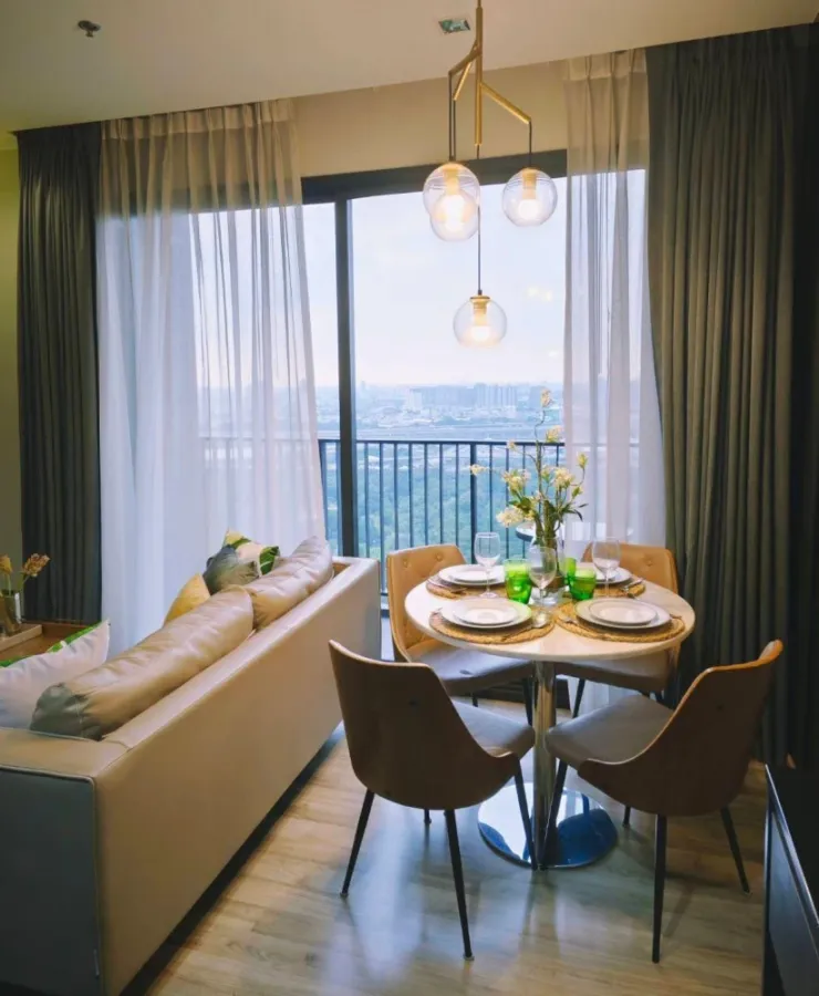 For rent!! The Line Chatuchak-Mochit, 37th floor, view of Chatuchak Park, good location, convenient transportation, next to the BTS, hurry to book now