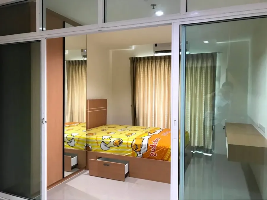 Condo for rent: Asakan Place Srinakarin, 25th floor, city view, affordable price, you definitely shouldn't miss it.