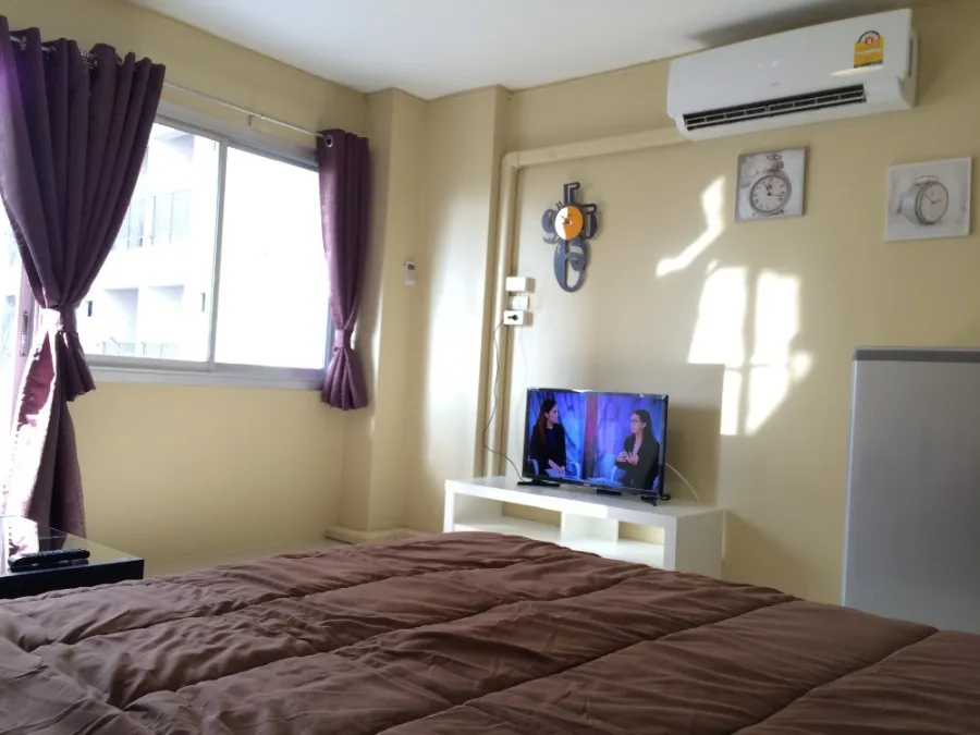 For rent!! Condo Family Park Lat Phrao 48, complete amenities. Ready to move in, don't miss out, book now!!