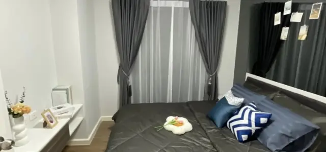 For sale I-Condo Salaya 1 ห้องแต่งพร้อมอยู่ ราคาจับต้องได้ เก็บกระเป๋าใบเดียวเข้าอยู่ได้เลย images