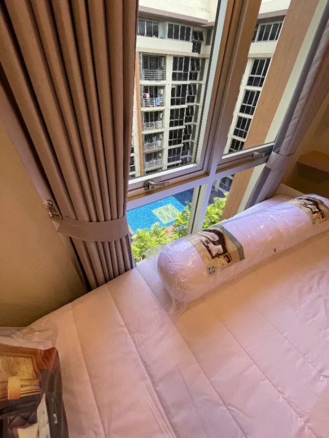 For rent!! Condo The Master Sathorn Executive Beautiful room, newly decorated in the whole room. Ready to move in immediately!!