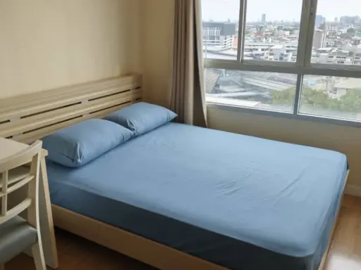 For rent: Lumpini Ville Lat Phrao-Chokchai 4, fully furnished and equipped, beautiful room, ready to move in.