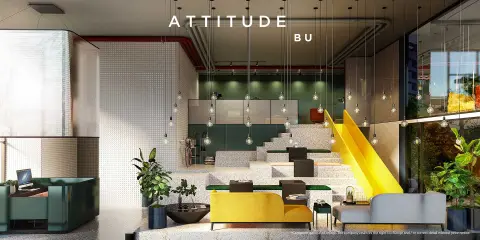 ขายคอนโด Attitube BU ตึก A 3 ห้อง 23.50 ตร.ม. สวยทุกห้อง วิวดี เฟอร์นิเจอร์ครบ ด่วน