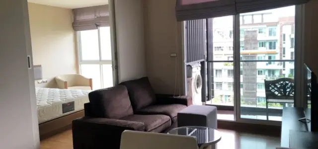 ให้เช่า Tree Condo Luxe Sukhumvit 52 ชั้น 7 1 ห้องนอน บรรยากาศเงียบสงบ วิวดี พร้อมเฟอร์นิเจอร์อย่างดี จองก่อนได้ก่อน images