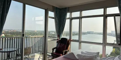 ขาย แมเนอร์ สนามบินน้ำ 2 ห้องนอน 2 ห้องน้ำ ตกแต่งครบ วิวสวยสุดๆ บอกเลยคุ้มค่า จองเลย