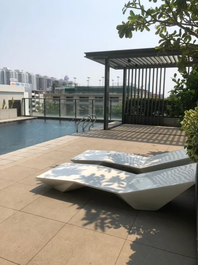 For rent!! Regal Sathorn Narathiwat, 22nd floor, beautiful room, newly renovated, Muji style, fully furnished, ready to move in. Don't miss out!!