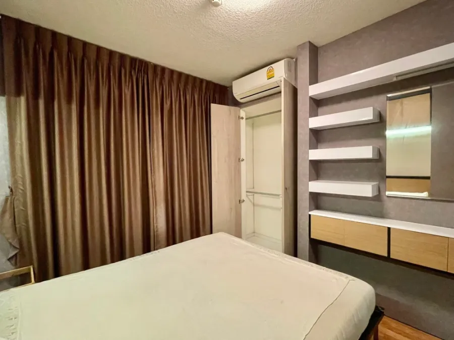 Condo for rent, Lumpini Ville Onnut-Ladkrabang, 2 bedrooms, ready to move in, full amenities, great price. Book now!