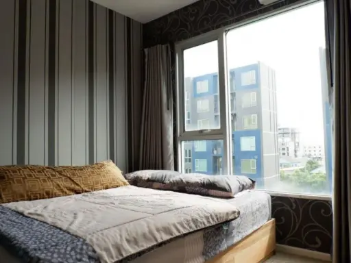 For rent แฮปปี้ คอนโด ดอนเมือง เดอะ เทอมินอล นอนชิว ดูวิวสระฟิน ราคาดีห้องกว้าง รีบจองเลยน้า images