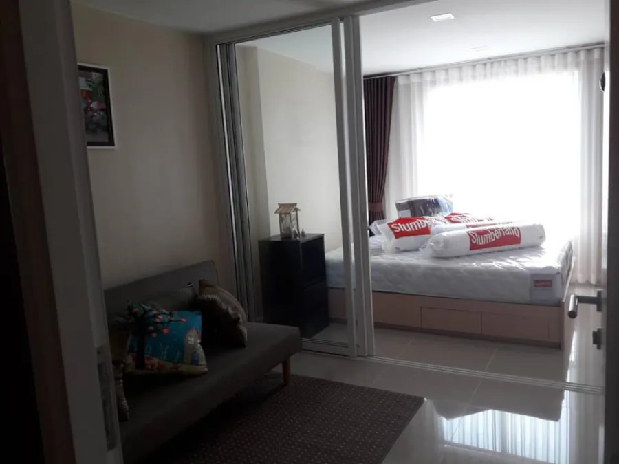 ปล่อยเช่า JW Condo @ Donmuang ห้องกั้นเป็นสัดส่วน แถมที่นอนอย่างดี ห้องนี้จองแล้วไม่ผิดหวังแน่นอน