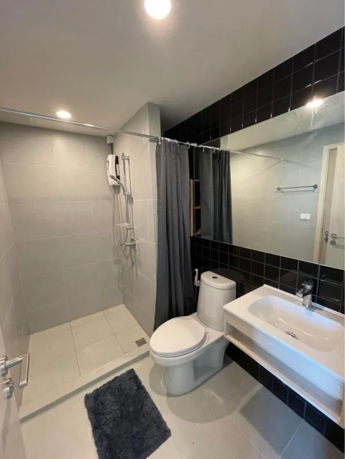 For rent Nue noble Chaengwattana, the room is ready to move in. electrical appliances ready We have all of them in one place, so don't miss out.