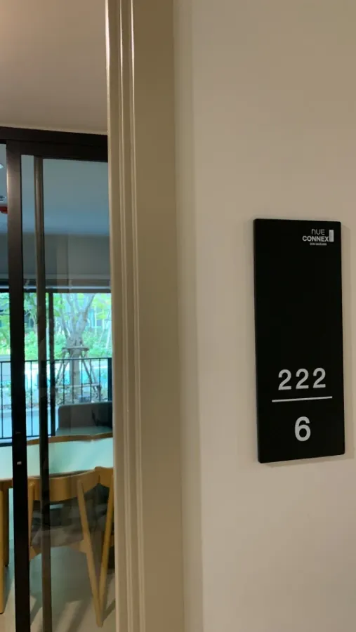 For rent: Nue Connex Condo Don Mueang, a lovely room, great location, convenient transportation, fully furnished. Reserve now!