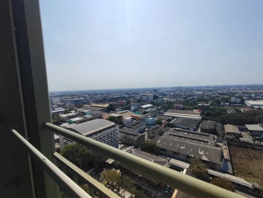 For sale Lumpini Park Phetkasem 98, Building D, 19th floor, fully furnished, ready to move in, city view, great atmosphere, if you don't reserve, you'
