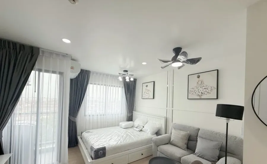 For rent: Wela Ramkhamhaeng 186, ready to move in, fully furnished, affordable price. Hurry and book now, don't miss out!