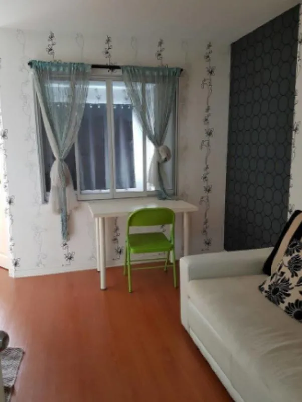For sale. Lumpini Condo Town Bodindecha - Ramkhamhaeng, 7th floor, football field view, fully furnished, good price, buy now.