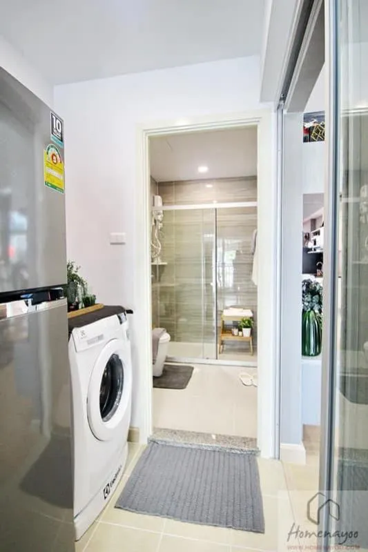 -ขายดาวน์ supalai veranda sukhumvit 117 ชั้น22 35ตรม ห้องมาแบบ Fullyfernished ส่วนกลางงาม ห้ามพลาด-