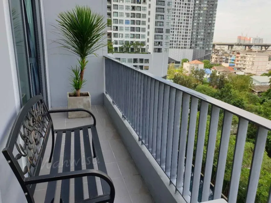 For sale: Condo Ideo O2 Bangna, spacious room, spacious balcony, comfortable living, good price, very worthwhile, book now!