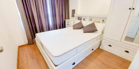 For rent ยู ดีไลท์ แอท ตลาดพลู สเตชั่น ห้องมุม เป็นส่วนตัวสุดๆ แต่งห้องมินิมอลน่าอยู่มาก ย้ายเลยจ้า