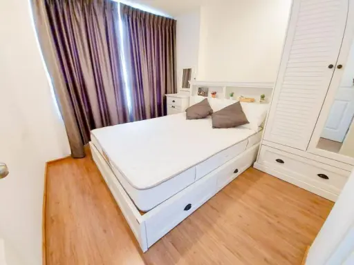 For rent ยู ดีไลท์ แอท ตลาดพลู สเตชั่น ห้องมุม เป็นส่วนตัวสุดๆ แต่งห้องมินิมอลน่าอยู่มาก ย้ายเลยจ้า images
