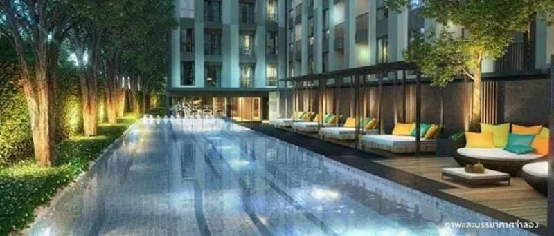 Plum Condo for rent, Chokchai 4, room size 22.5 sq m., fully furnished, many amenities, don't miss it!!!