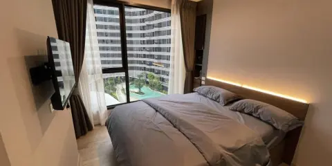 ขาย ให้เช่า ไอดีโอ โมบิ สุขุมวิท อีสต์พอยท์ ชั้น 10 วิวสระสวยๆ มี Walk-in Closet ดีแบบนี้ ห้ามพลาด