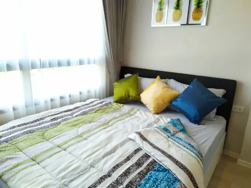 For rent!! iCondo Green Space Sukhumvit 77 Phase 2, 2nd floor, Building A, spacious room, ready to move in, don't miss it!! images