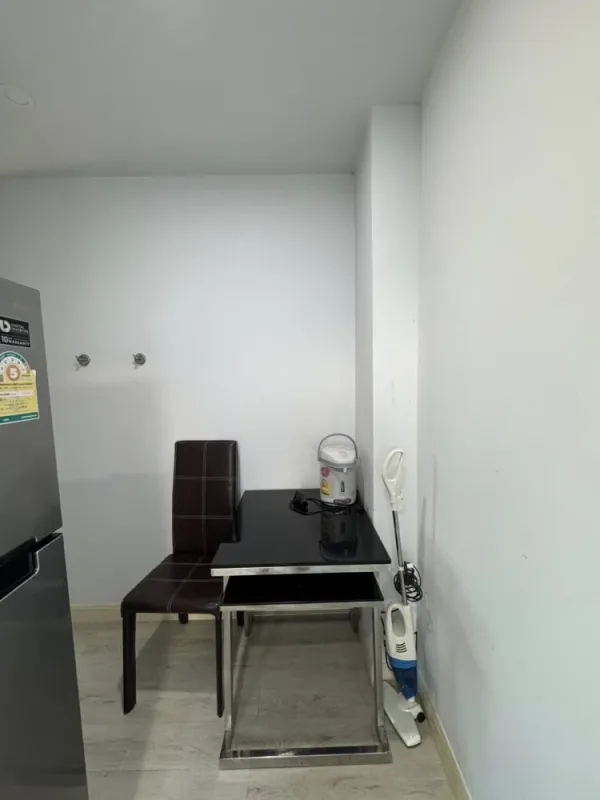 ให้เช่า V Condo Salaya ชั้น 5 ขนาด 34 ตร.ม. ห้องมุม เฟอร์นิเจอร์และเครื่องใช้ไฟฟ้าครบครัน จองเลย
