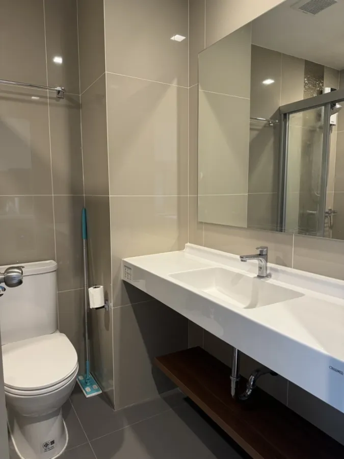 For rent!! Condo Ideo Rama 9 - Asoke, 17th floor, Building B, fully furnished. Ready to move in, don't miss it!!