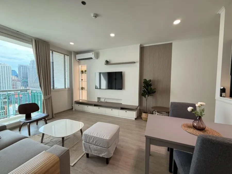 ให้เช่า Wind Sukhumvit 23 ห้องพร้อมอยู่ ชั้นสูง ห้องกว้าง จองเลย