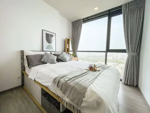 For sale rent The Line Wongsawang ห้องแต่งโทนขาว สบายตา ราคาสบายกระเป๋า มาแต่ตัวเข้าอยู่ได้เลย images