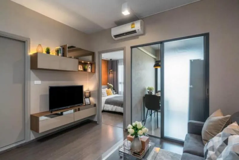 Condo for rent, Ideo Sukhumvit 93, pool + city view, north room, cool all day