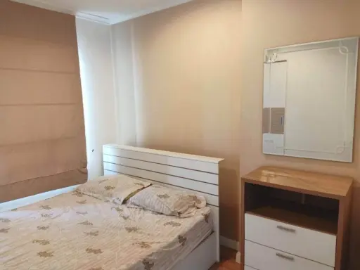 For rent, Lumpini Ville Ladprao-Chokchai 4, unblocked view, fully furnished. Electrical appliances are ready. Book now.