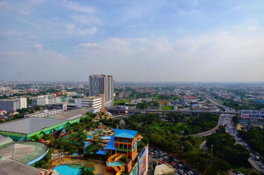 ให้เช่า คอนโด เดอะ เพรสซิเดนท์ เพชรเกษม-บางแค ชั้น 25 ห้องติดวอลเปเปอร์อย่างดี แต่งสวยสุดๆ จองเลย