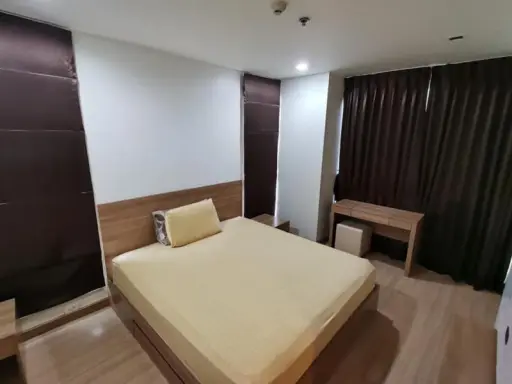 Condo for rent, Rhythm Ratchada-Huay Kwang, 2 bedrooms, 2 bathrooms, high floor, clear view, comfortable, do not miss it.