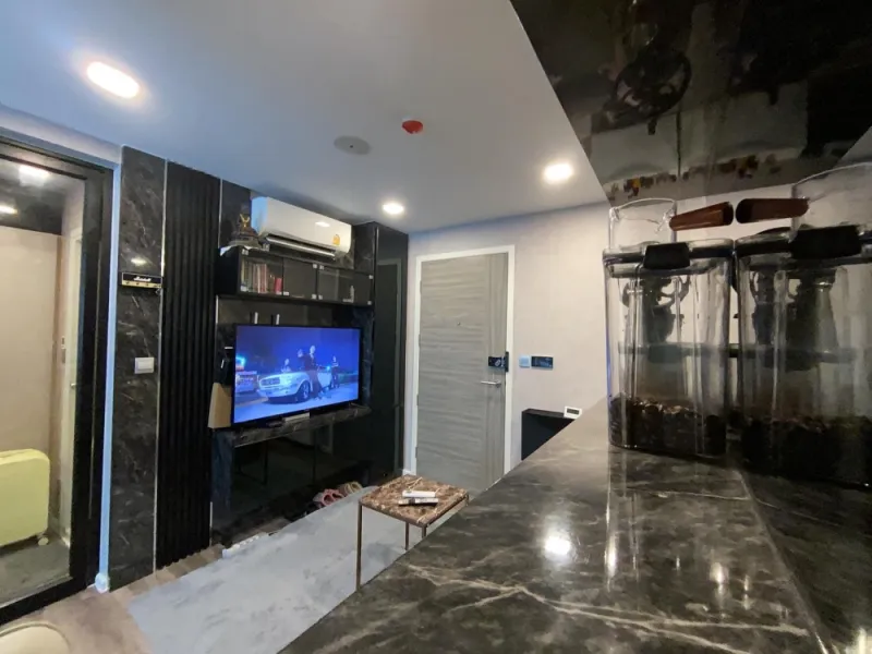 ขาย ให้เช่า Atmoz รัชดา-ห้วยขวาง 1 ห้องนอน 1 ห้องน้ำ อาคาร A ชั้น 2 ห้องตกแต่เรียบร้อย บิวท์อินพร้อม