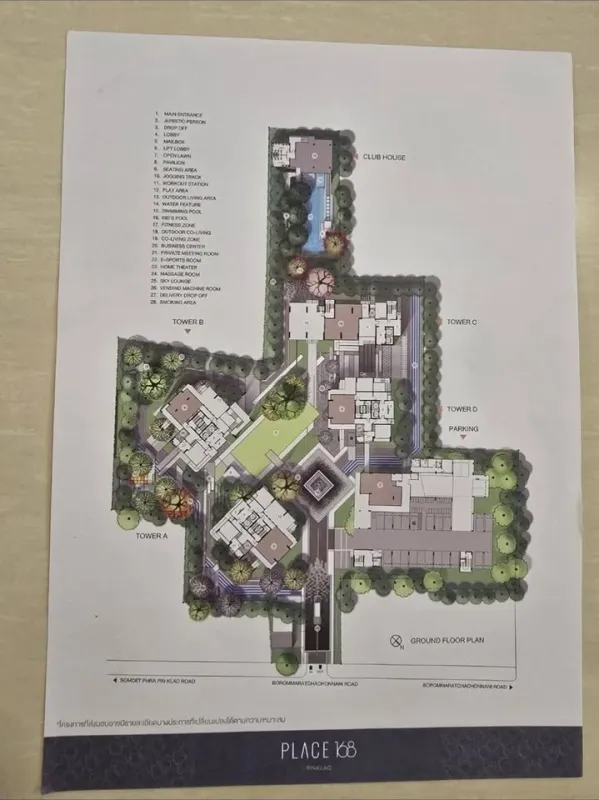 ขายดาวน์ PLACE 168 Pinklao 2 ห้องนอน พื้นที่ใช้สอยเยอะ ในทำเลสุดปัง เดินทางสะดวก รีบจองเลย