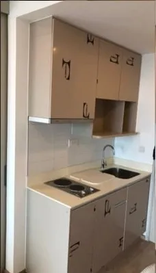 Condo for sale, Ideo Q Chula-Samyan, decorated in warm tones, comfortable with full furniture, book now.
