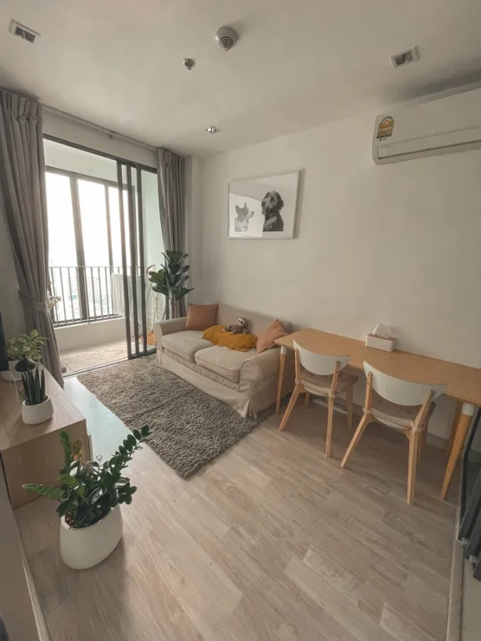 ขายคอนโด Ideo Mobi Sathorn fully furnish พร้อมเข้าอยู่ ตกแต่งมินิมอลสุดๆ รีบจองเลยจ้า