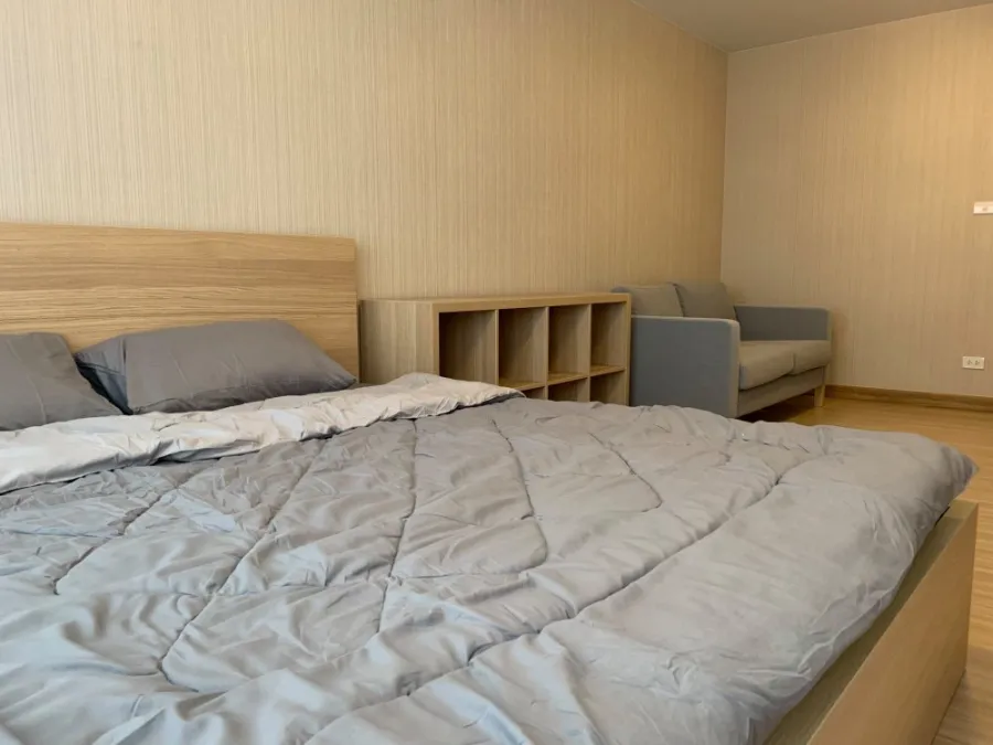 Wow, this beautiful room can't be reserved anymore. For rent, Plum Condo Phaholyothin 89 is very beautiful. Everything is available urgently