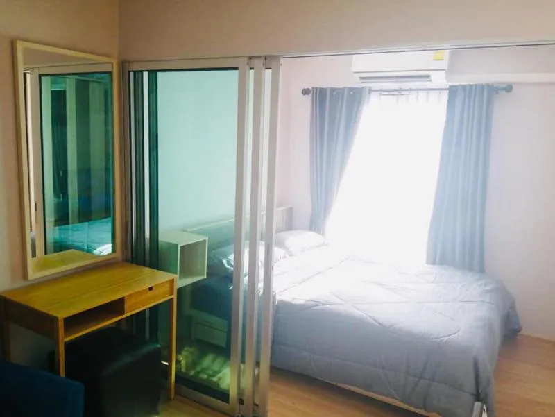 For rent, Plum Condo Chaengwattana, beautiful room, fully furnished, if you miss it, you will regret it.