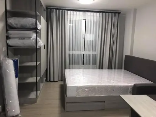For rent, D Condo Campus Kamphaeng Saen, fully furnished, you need to reserve !!