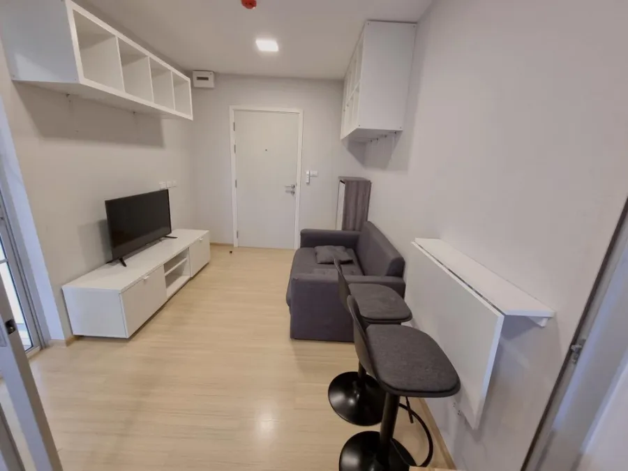 For rent Plum Condo Rangsit Alive Phase 1, beautiful decoration, clear view, can sleep and see the beautiful view Don't miss it