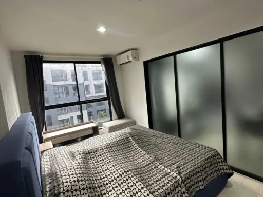ปล่อยเช่า Rise condo Ram 9 ตกแต่งโทนสีน่าอยู่ เฟอร์ครบชุด ราคาดีสุดๆ จองเลย