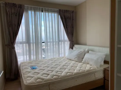Condo for rent, The Base Rama 9-Ramkhamhaeng, nice room, high floor, great view, complete here, hurry to reserve. images
