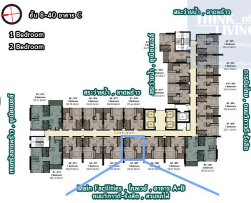 The Saint Residence Luxury Full Furnish สเปคห้องเทพมาก ทำให้โล่ง โปร่งมาก ห้องมีจำนวนจำกัดรีบเลย